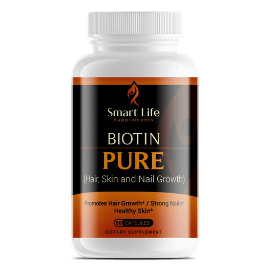 Biotin Pure (Hair, Skin and Nail Growth) 60 Capsules