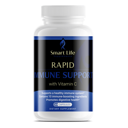 Rapid Immune Support with Vitamin C 60 Capsules